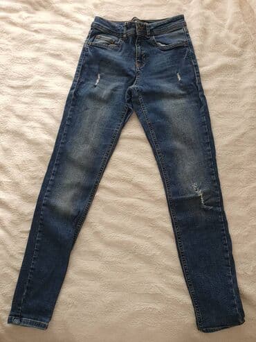 leprsave haljine do kolena: Lc Waikiki farmerke, 24/34, slim fit, poderane na kolenu. Sa — 2