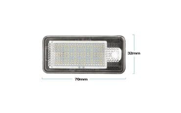 auto otpad zabalj: LED svetla tablice za AUDI A3 A4 A6 - Canbus NOVO! LED svetla zadnje — 3