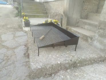 rostilj od firiketa: Roštilj na ugalj, Novo — 5