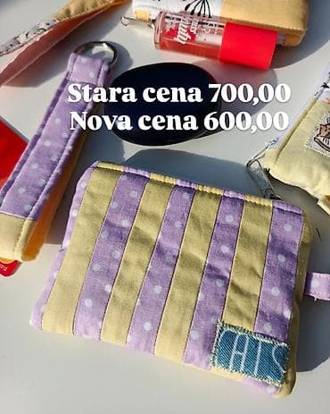 manual torbe cena: Ručno šiveni mini-neseseri/novčanici sa rajsferšlusom - „mačkasti“ — 4