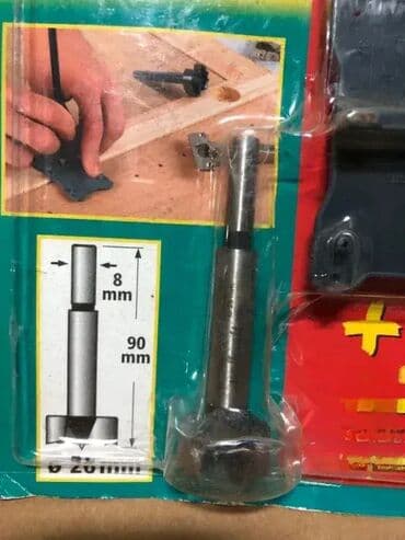 alati za klima uredjaje: *** AKCIJA *** 0690 Burgija za klap šarke 35mm; Set za savršeno i — 6