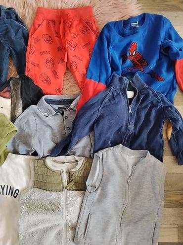 dugacke pantalone: Paket dečije garderobe za dečaka (otprilike uzrast — 3