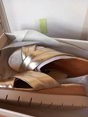 prada obuca: Papuče 39, bоја - Zlatna — 5