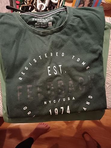 pull and bear farmerke muske: Men's T-shirt bоја - Šareno — 5