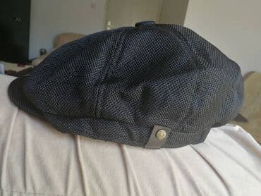 muske pantalone svecane: Cap, color - Black — 3