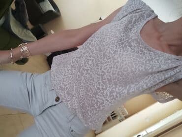 svecane pantalone i tunike: H&M, S (EU 36), Jednobojni, bоја - Bež — 1