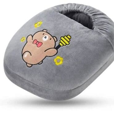 Grejac za stopala 2300 din 2 u 1 slatki čupavi zimski grejač masažer