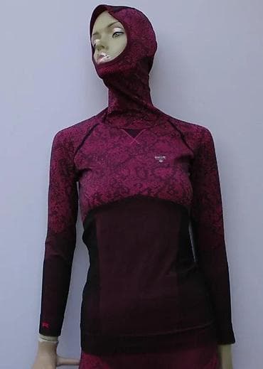 kupujem prodajem helanke: Ženski termo komplet koji uključuje gornji deo sa kapuljačom i duge — 7