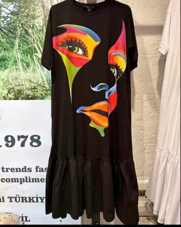 h m haljine za punije: Haljina 2500din
M l xl xxl — 1