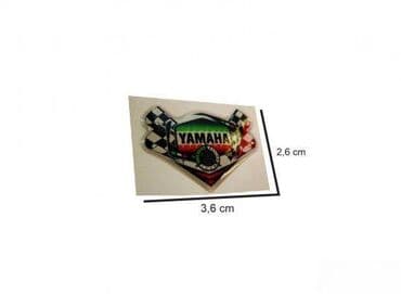 patosnice za auto: YAMAHA - stiker - 953 📌 Opis: Samolepljivi stiker izradjen od — 1