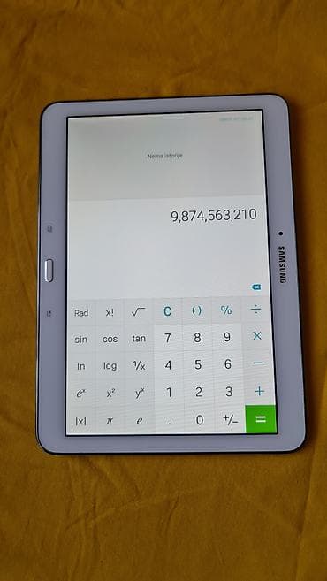 Modems, Broadband & Networking: Samsung Galaxy Tab 4 – 10.1 inča, belo kućište. - Ekran: 10.1" TFT — 6