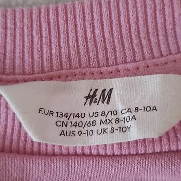 Kids' Clothes: Dečji dukser sa šljokicama – Jednorog, roze - Model: klasičan kroj sa — 5