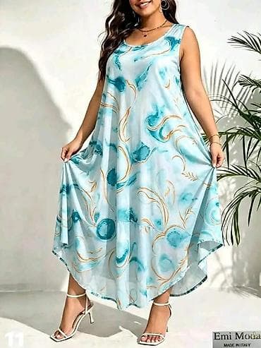 haljina vero modo: Letnja maxi haljina bez rukava – Emi Moda, Made in Italy - Kroj — 4