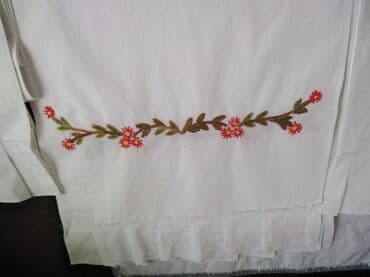 lidl tabure za decu: Floral, color - White — 2