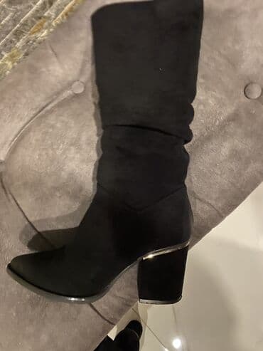 bajkerske čizme: High boots, 38 — 6
