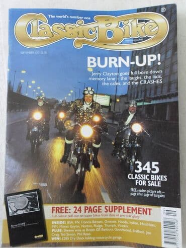 lektire za 5 razred pdf: Časopis Classic Bike II,cena za kom — 6