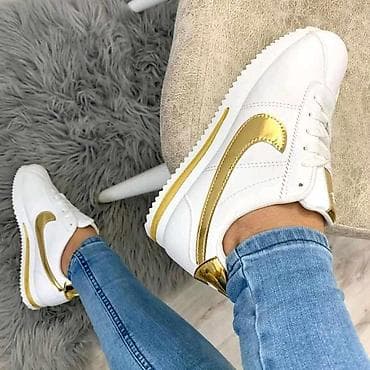 cloudtec patike: Nike Cortez patike – crno/beli model Vel. Od 36 do 41(kalup manji za — 2