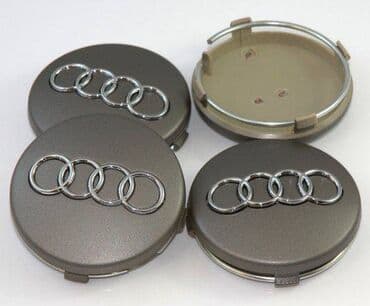 alu felne sa gumama 16: Čepovi za felne AUDI sivi - set 4 komada Čepovi za felne sa logom — 6