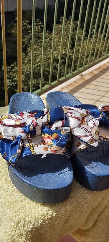 air max 1 papuce: Papuče 40, bоја - Tamnoplava — 2