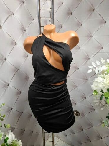 Kape i aksesoari: 🔥Ženska elegantna haljina – asimetrični kroj sa izrezima ❤️haljine — 3