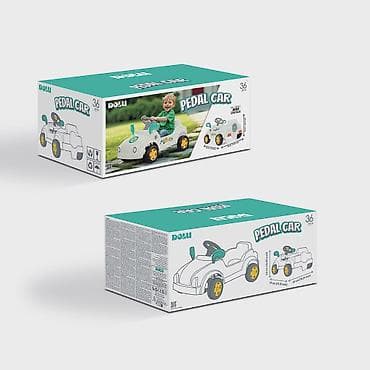 polovni deciji koferi: Dečiji automobil na pedale – Dolu Pedal Car - Model: Dolu “Smart — 2