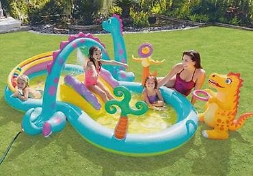 za ciscenje ormara: 57135 Intex dinoland bazen – igraonica za decu Bazen igraonica sa — 3