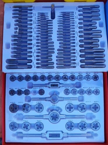 ureznice i nareznice set: Ureznice nareznice komplet
Profi set

110kom u setu

Cena:140€. AL — 3