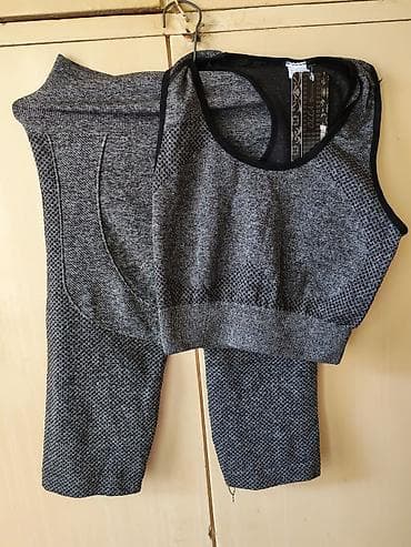 nike force gore tex: Dvodijelni sportski komplet – bez rukava top i tajice do pola lista — 1