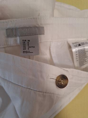 letnje pantalone za punije: Letnje krace bele pantalone — 2