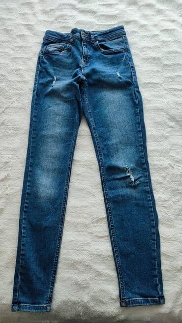 leprsave haljine do kolena: Lc Waikiki farmerke, 24/34, slim fit, poderane na kolenu. Sa — 4