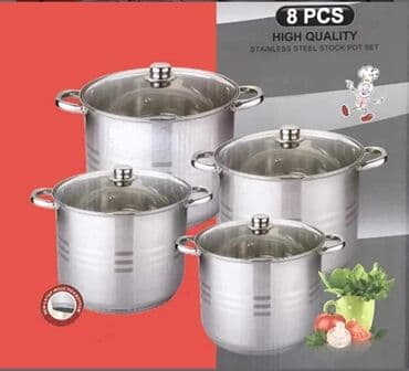 set posuđa za indukciju: Veliki Lonci Excellent line set 4 kom HP4N - 8800 din Profesionalni — 1