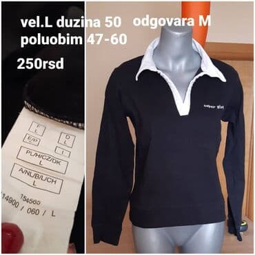 srebrni lancic sa krstom: M (EU 38), bоја - Šareno — 1