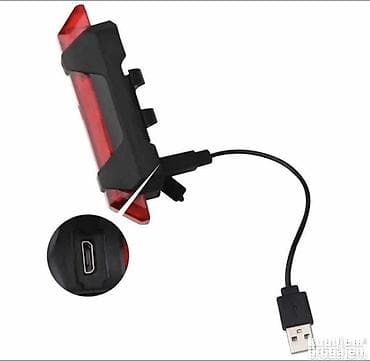 vodootporne navlake: USB punjiva LED lampa za bicikl – snažna signalizacija za veću — 5