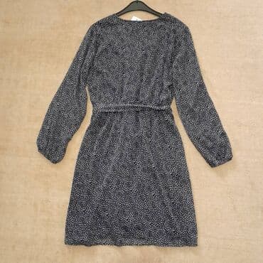 kaftan haljine za plazu new yorker: ONLY M (EU 38), color - Blue, Cocktail, Long sleeves — 6