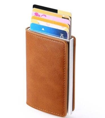 guess crvena torba: Card holder, Material: Faux leather — 1