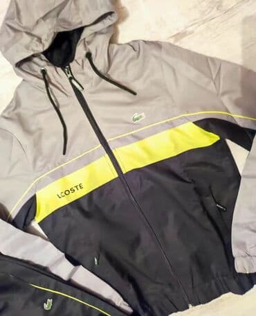 tech fleece trenerka: Set, S (EU 48), Lacoste, color - Multicolored, Microfibre — 2