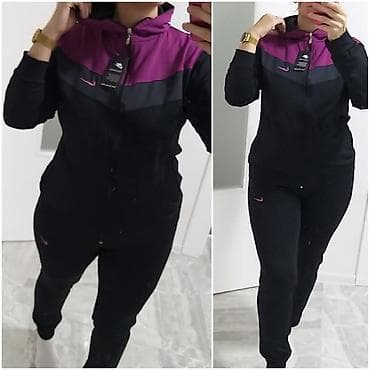 Nike ženska trenerka crna vino NOVO Novo Mokra likra Veličine 2xl 3xl