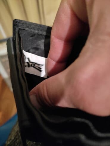 bež čizme od brušene kože: Unisex novčanik, Materijal: Platno — 7