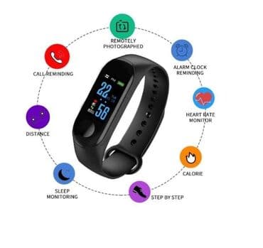 smart sat y68 asst: Smart Watch Fitnes Narukvica m3 bluetooth Cena: 1400din Odlican — 3