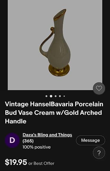 Bokal Johann Seltmann porcelan 1950+ Bokalcic deko perfektan sa — 2