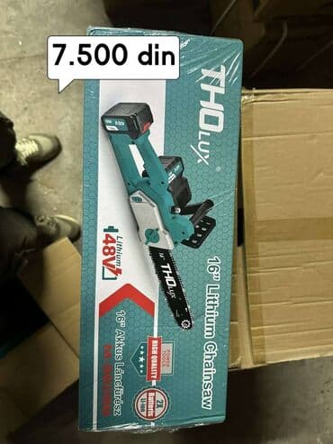 rucna aku testera: Cena 7.500 din Опис моторне тестере Tho LUX M-9608 16", 4 дела, 2DB — 1