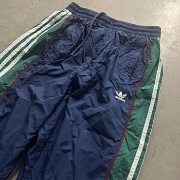 ellesse trenerka: Sweatpants, M (EU 50), Adidas, color - Blue, Microfibre — 2