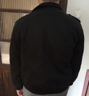 Transitional jacket, M, H&M, color - Black