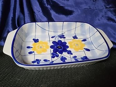 porcelanske solje: Pekac nov porcelanski iz 80,90ih.godina. Pekac,posuda vatrostalni — 1