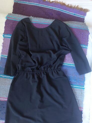 kaftan haljine za plazu new yorker: S (EU 36), color - Black, Long sleeves — 1