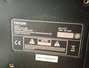 Aksesoari za TV i video: TEVION LCD TV, model LCD 1902. Ključne karakteristike: - Dijagonala — 3