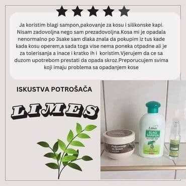 sapun za brijanje: Limes blagi šampon za svaki dan, u kombinaciji sa pakovanjem za kosu — 7