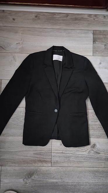 patike 50 broj: Ženski sako D-Luxe Active by DECJUBA - Boja: crna - Kroj: klasičan — 1