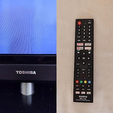 android tv box 128gb: Toshiba LCD/LED TV sa postoljem. - Dijagonala ekrana: širina 73 cm — 2