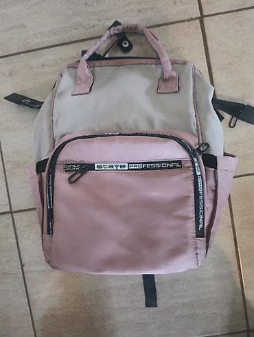 ps fashion nakit: Ranac “Staye Professional” – dvoje boje (svetlosiva i puder roze) - — 1